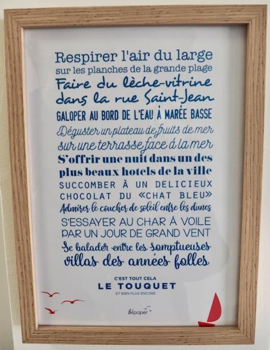Appart T3 / Parking/Terrasse/Vue Lejlighed Le Touquet Eksteriør billede